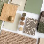 Verschiedene Nachhaltige Materialien.